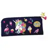 Image de Kit Créatif Trousse À Décorer Textile Dark Navy Blue 17 X 7 Cm Janod