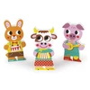 Image de Funny Magnets : 3 Animaux De La Ferme Magnetiques En Bois - Janod - J08029