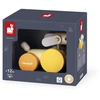 Image de Jouet À Tirer En Bois Multicolore 16 Cm X 9,16 Cm X 7 Cm Janod Zigolos