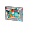 Image de Puzzle En Bois Juratoys-janod Jungle Chunky 21x30x2 Cm Bleu Bois