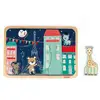 Image de Janod Puzzle En Bois Sophie La Girafe - 5 Pièces