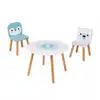 Image de Ensemble Table Et 2 Chaises Enfant - Design Banquise