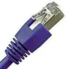 Image de Mcl Samar Cordon Rj45 Cat 5e Blindé Bleu, Longueur 3 Mètres