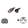 Image de MCL - cable d'alimentation - power CEE 7/7 pour power IEC 60320 C13 - 5 m