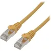 Image de Câble réseau - MCL - 5 m Catégorie 6a - Paire torsadée écrantée - Jaune