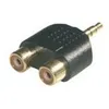 Image de MCL Adaptateur A/V - Doré Connecteur