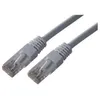 Image de MCL SAMAR Cordon de raccordement - RJ-45 (M) pour RJ-45 (M) - 1 m - UTP - CAT 6 - Gris