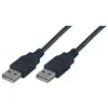 Image de Câble Usb 2.0 Mcl Type A / A Mâle 2m Noir