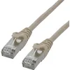 Image de MCL SAMAR Cordon de raccordement - RJ-45 (M) pour RJ-45 (M) - 20 m - Paire torsadée écrantée (F/UTP) - CAT 6 - Gris
