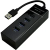 Image de Mcl Usb3-m104b/n Hub & Concentrateur Usb 3.2 Gen 1 (3.1 Gen 1) Type-a 5000 Mbit/s Noir