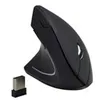 Image de MCL Souris ergonomique pour gauchers Samar - 6 boutons - Sans fil - 2.4 GHz - Noir