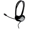 Image de Casque stéréo filaire - MCL - USB - Micro intégré - Contrôle du volume - Blanc