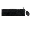 Image de MCL Samar - Pack clavier et souris filaires - etanche - matiere silicone