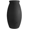 Image de Récupérateur deau de pluie Jarre 500 L + Kit raccord chéneau - Anthracite - BelliJardin
