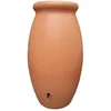 Image de Récupérateur À Eau Jarre Toscan 1000l Terre Cuite - Couvercle, Robinet Et Kit Chéneau