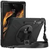 Image de Étui pour tablette - DLH - Samsung Galaxy Tab S8 Ultra - Coque renforcée - Emplacement stylet - Bandoulière