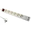 Image de DLH Coupe-circuit DY-WU2941W - 3680 W - Entrée : alimentation - 6 Connecteurs de sortie - 1.4 m - Blanc