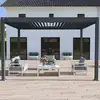 Image de Pergola Bioclimatique Autoportante 3x4m - Anthracite - Elmo