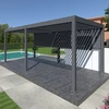 Image de Pergola Bioclimatique Ombréa Autoportante 3x6m - Anthracite - Elmo