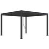 Image de Pergola Bioclimatique Autoportante Anthracite - 400 X 400 X H. 258 Cm