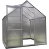 Image de Serre Jardin Polycarbonate - Diamant 46 - 2,28m² - Gris