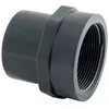Image de Embout PVC pression Taraudé - Mâle à coller / Femelle à coller / Femelle à visser. - Diamètres 50/40 - Taraudage 33/42