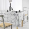 Image de Nappe Antitache "anais" 150x240cm Gris Anthracite