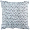 Image de Housse De Coussin "isaline" 60x60cm Bleu & Gris