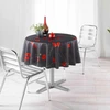 Image de Nappe Polyester 180cm Amapola Anthracite