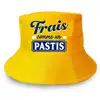 Image de Bob - Chapeau - Jaune - Frais Comme Un Pastis - Humour - Idée Cadeau - Taille Unique