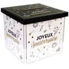 Image de Urne Joyeux Anniversaire Happy Party - Dimensions : 20 x 20 x 20 cm