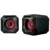 Image de Enceintes PC 2.0 - BERSERKER GAMING - Berserker - Rouge/Noir - 5W RMS - USB et Jack 3.5mm