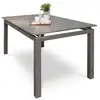 Image de Table De Jardin De Repas Dcb Garden Miami Rectangulaire Taupe 6 À 10 Personnes