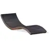 Image de Bain De Soleil Empilable "cancun" 190cm Chocolat