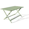 Image de Table de jardin pliante MARIUS (140x80 cm) en aluminium - VERT LAGUNE