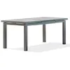 Image de Table de Jardin Extensible en Céramique Venise 190-250cm Gris Anthracite