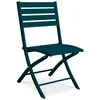Image de Chaise De Jardin Pliante "marius" 82cm Bleu Canard
