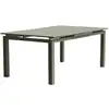 Image de Table De Jardin - Kaki - Aluminium - 180/240 X 100 Cm - Miami