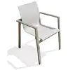 Image de Fauteuil De Jardin Miami-ft-kaki En Aluminium Vert, L 58 X L 58 X H 84 Cm