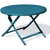 Image de Table De Jardin Pliante "marius" 110cm Bleu Canard