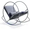 Image de Fauteuil Rocking Chair De Jardin "caprera" 120cm Gris