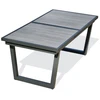 Image de Table De Jardin Extensible En Céramique "olhos" 191-251cm Gris Anthracite