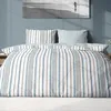 Image de Housse De Couette 240x260 + 2 Taies D'oreiller 63x63 Lyocell Et Coton Calanque