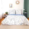 Image de Housse De Couette 220x240 + 2 Taies D'oreiller 63x63 Satin De Coton Fanille