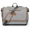 Image de Sac à langer - Outlander - Messenger - Ouverture Easy Access - Compartiment isotherme - Gris clair
