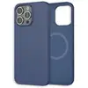 Image de Coque En Silicone Wefix Compatible Magsafe Pour Iphone 16 Pro Max Bleu