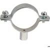 Image de Collier de fixation tube - Série Lourde - M8 / M10 - 23 x 28