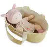 Image de Doudou Poupon Avec Couffin Rose