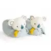 Image de Yoca Le Koala Chaussons Avec Hochet