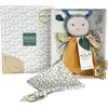 Image de Doudou Et Compagnie - Doudou Attache-tétine Abeille - 17 Cm - Bleu/jaune